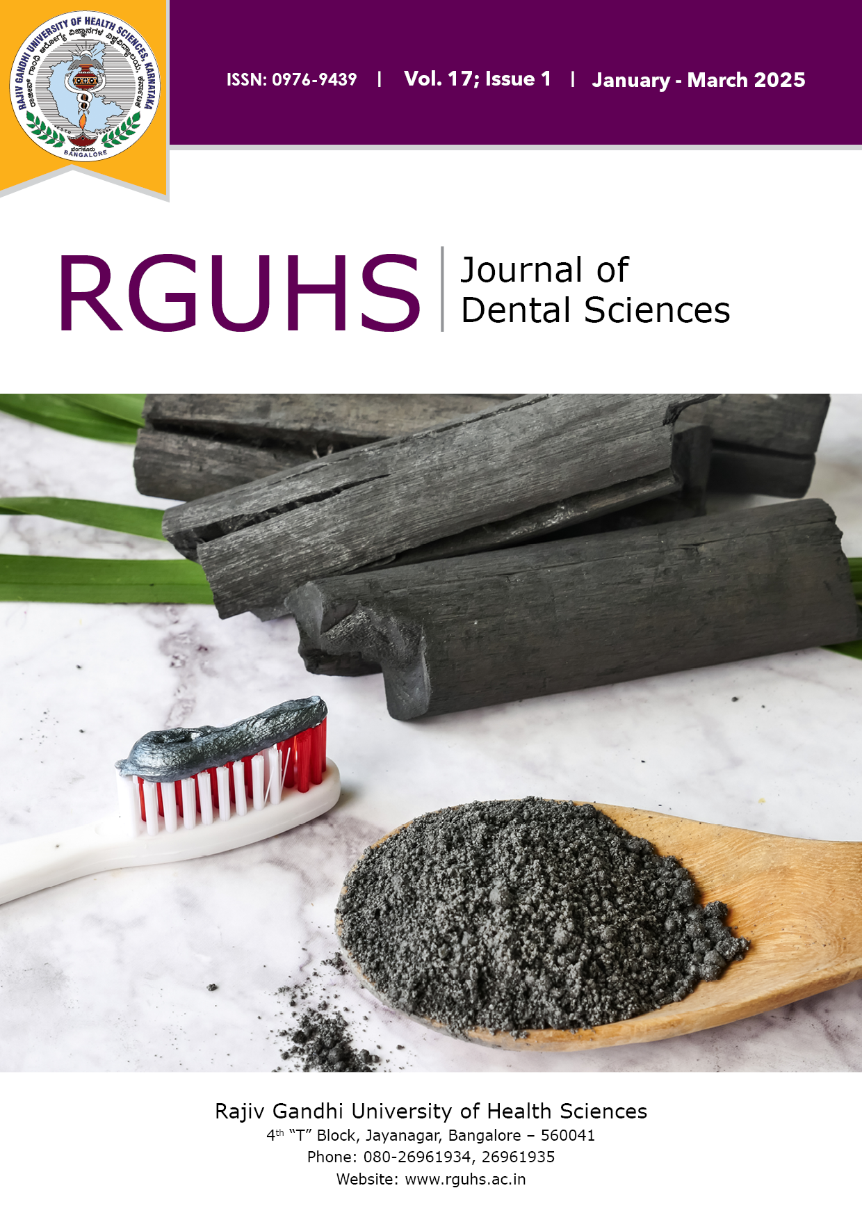 RJDS Journal Cover Page
